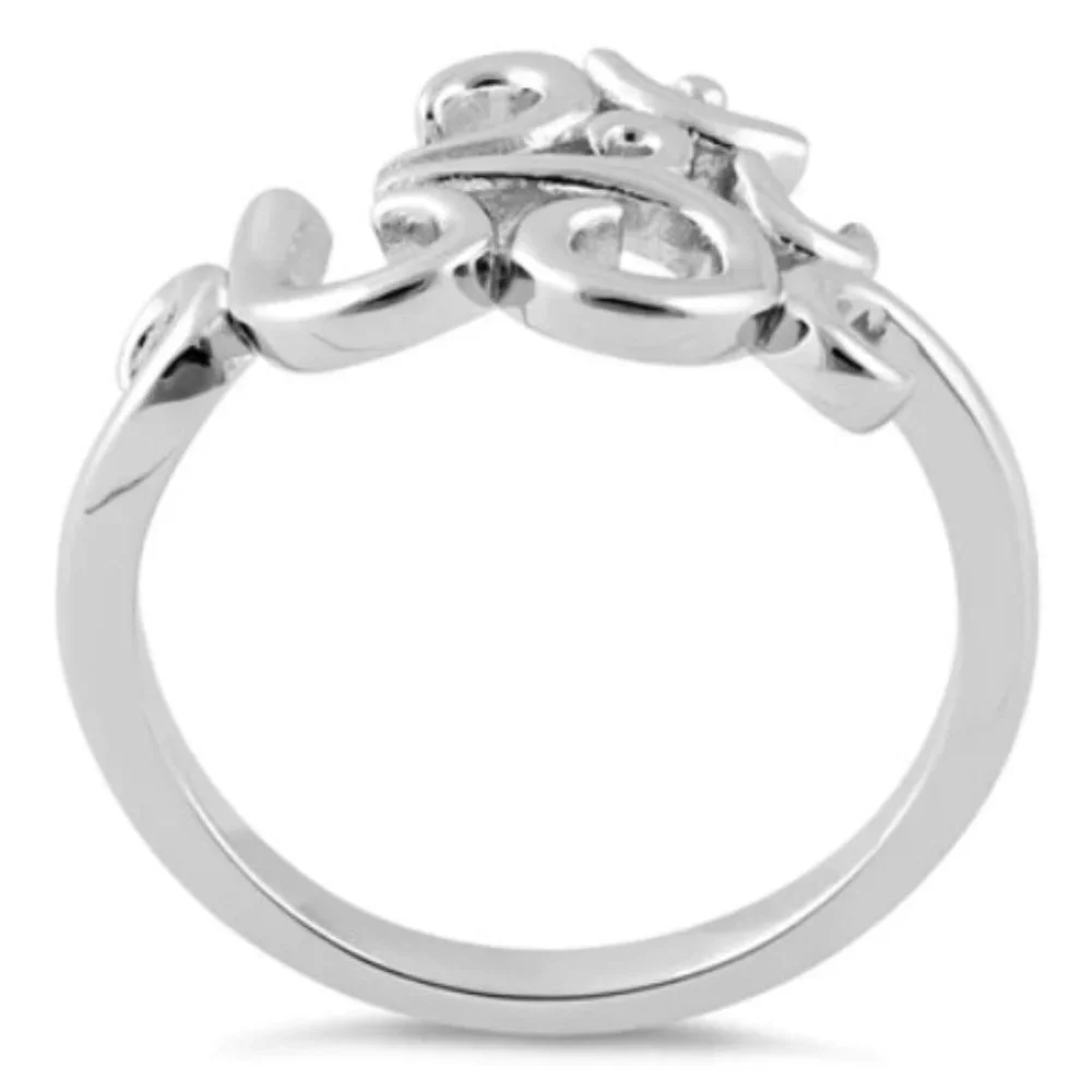 925 STERLING SILVER Om Symbol Ring - Picture 16 of 16